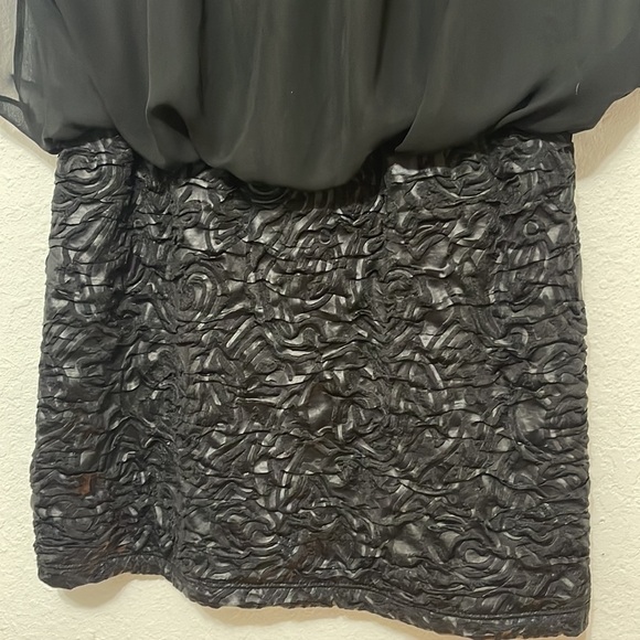 Scala Black Mini Dress Size 1X - Picture 3 of 5